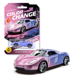 Alloy Off road model mini set toy racing car Color Changing Temperature Sensing Inertial Cars Model for bath Pool Water Toy