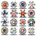 Rainbow Fidget Metal Spinner Colorful Finger Spinners High Speed Hand Spinners Fidget Toys for Stress Anxiety Relief for Adults