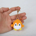Mini Penguin Series Crochet Keychain For Car Keys Pendant Cartoon Animal Doll Keyrings Knitted Penguin Keychain Custom Accessory