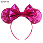 2026 Chic Embroidery Sequin Ears Headband Classical DOT Bow Hairband For Girls Women Party Head Wear Kids DIY Hair Accessories