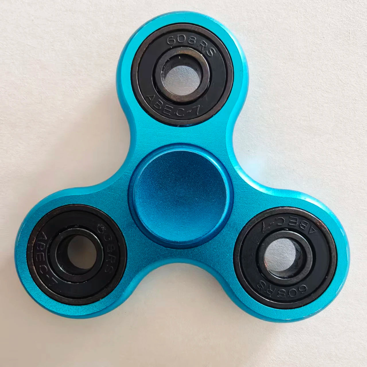 Aluminum Alloy Plating Fidget Spinner Metal Alloy R188 Mute Bearing Drawing Process Hand Spinner Stress Relief Adult Kids Toys