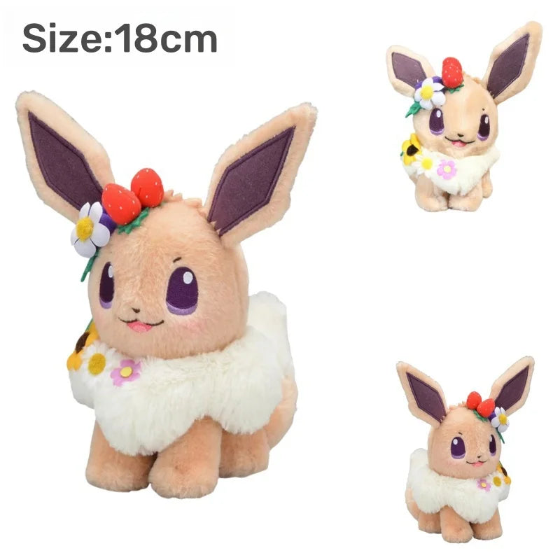 New Pokemon Plush Toys Garchomp Groudon Primal Charizard Vulpix Koraidon Miraidon Gyarados Soft Stuffed Animals Toys Kids Gifts
