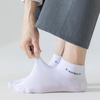 5/10/15 Pairs Men's Bamboo Fiber Socks Short High Quality New Casual Breatheable Anti-Bacterial Man Ankle Socks Men Size 38-45