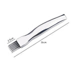Kitchen Shred Silk The Knife, Stainless Steel Chopped Green Onion Knife, Curved Handle Design, Food Speedy Chopper Green Onion