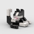 Animal Series 62Pcs MOC Bricks Cat Figires DIY Building Blocks Kids Education Toys For Children Birthday Gift