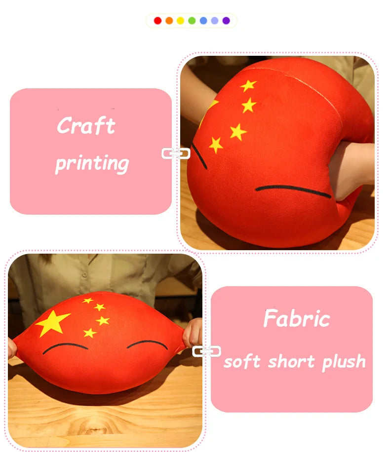 Wholesale Hot 10/30/40cm Polandball Country Ball Toy Plush Pendant Doll Countryball Ussr Usa France Russia Uk Japan Germanyitaly