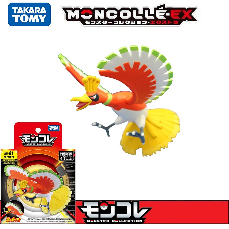 Original Pokemon Figures Shiny 50% Forme Zygarde Mega Rayquaza Terapagos Terastal Form Gigantamax Charizard ML Collection Model