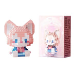 Disney Stitch Building Blocks Anime Kawaii Cartoon mini Action Children's Figures Blocks Bricks Assemble DIY Toys Gift for Kids