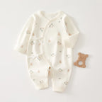 AYNIGIELL High-Quality Newborn Baby Jumpsuit Four Season Cute Children's Jumpsuit 0-6M Cute Baby Girl Male Baby Clothing
