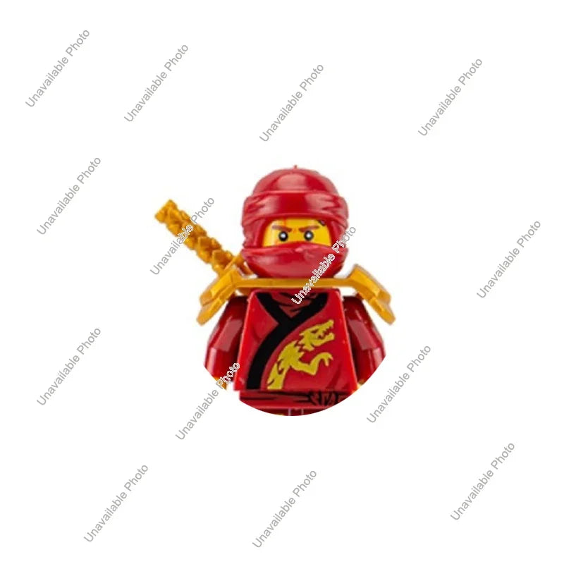 Hot Toys Ninja Figures Garmadon Jay Zane Kai Nya Lloyd Samukai Cole Harumi Ultra Violet Pyro Snake Morro Building Block Kids Toy