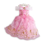Kids Princess Costume Children Elsa Anna Halloween Dress Girl Jasmine Moana Dinner Dress Rapunzel Mermaid Pageant Disguise 3-10Y
