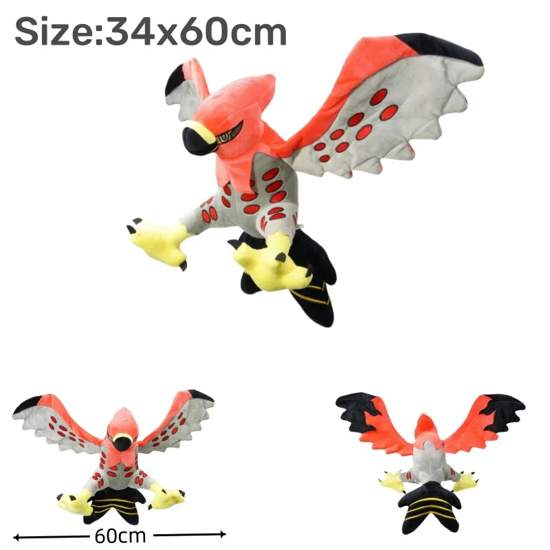 Pokemon Plush Toys Bayleef Zeraora Greninja Goodra Salamence Garchomp Zapdos Swampert Anime Figures Kid's Xmas Birthday Gift