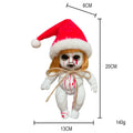 Horror Ghost Baby Hanging Doll Halloween Bar Ghost Courtyard Horror Doll Prop Ghost Festival Happy Halloween Day 2025 Decoration