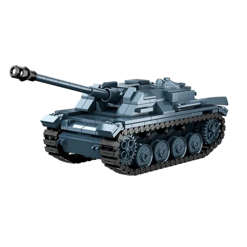 World War Army Military Soldiers Armor Halftrack Main Station Tank Building Blocks Bricks Model DIY Assembly Toys For Kids