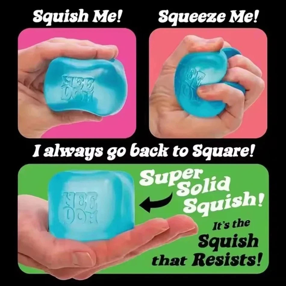2026 NeeDOH Model Soft Squishy Toy Nice Cube Sensory Stress Reliever Fidget Tool for Anxiety for Adults & Kids Premium in  Stock
