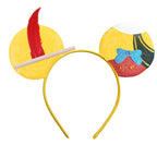2026 Festival Party Cosplay Mouse Ears Headband 3.3" Ears Glitter Hairband For Boys Girls DIY Cartoon Hair Accessories