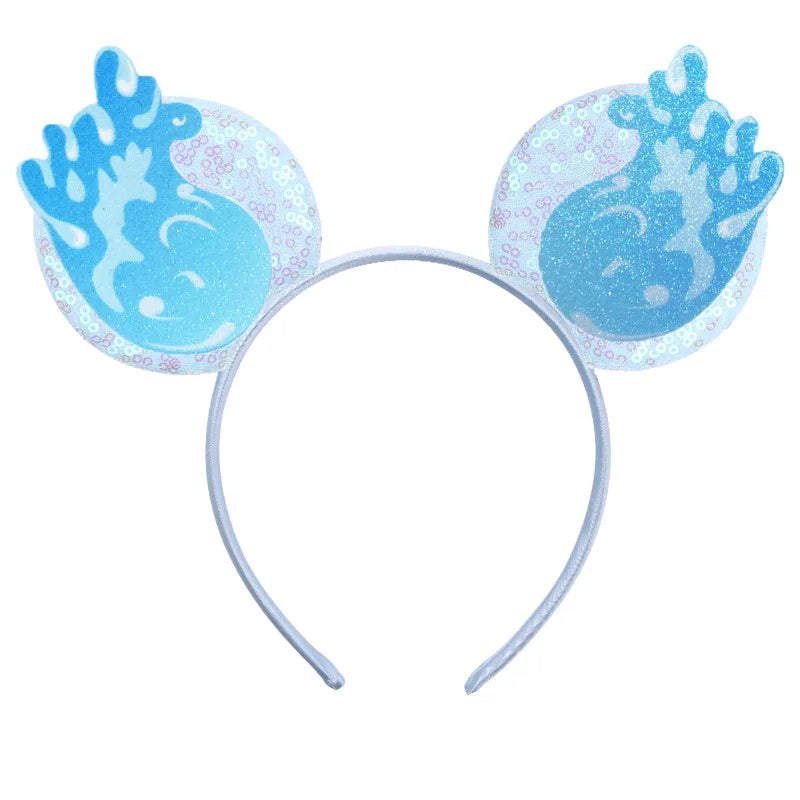 Boys Cute Mouse Ears Headbands Mickey Mouse Hairband With No Bow Party Festival Cosplay Christmas Birthdays Hair Accessories