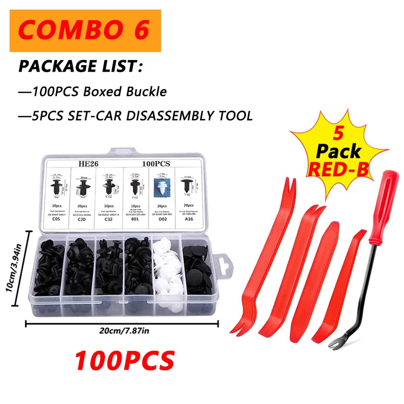 iLMH Car Hand Tool Set Car Disassembly Tool Kit Stereo Repair DVD Repair Tool Dashboard Removal Tool Interior Plastic Trim Panel
