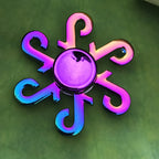 New Metal Rainbow Fidget Spinner Gradient Color R188 Mute Bearing EDC Hand Spinner Fingertip Gyro Anti-Anxiety Adult Toys Gifts
