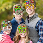 Plants vs. Zombies themed party decoration creativity, funny photography props, paper glasses set