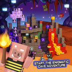 Magnetic Building Blocks Mine World Magnetic Cave World  Brick Cube Toys Set STEM Sensory 2025 Best Gift for Boy Girl Children