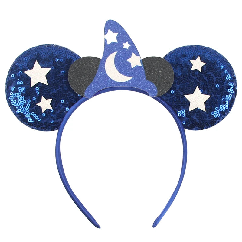 Boys Cute Mouse Ears Headbands Mickey Mouse Hairband With No Bow Party Festival Cosplay Christmas Birthdays Hair Accessories