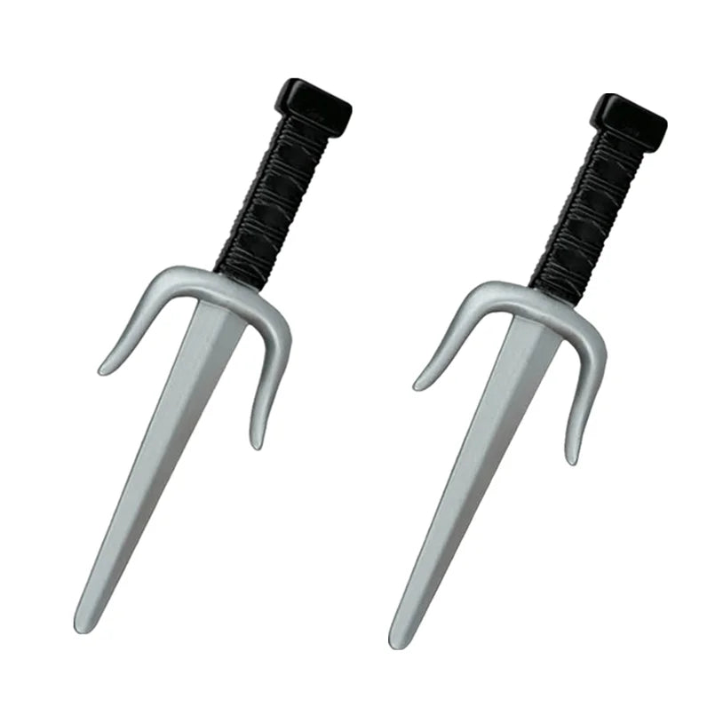 Boys Ninja Deluxe Costume for Kids with Weapon Accessories Kids Kung Fu Outfit Halloween Ideas Gifts with Bayonet Toys