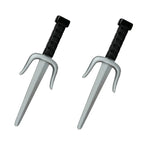 Boys Ninja Deluxe Costume for Kids with Weapon Accessories Kids Kung Fu Outfit Halloween Ideas Gifts with Bayonet Toys