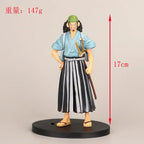 18cm One Piece Anime Figure Luffy Zoro Chopper Nami Action Figure Land of Wano Toys for Kids Gift Collectible Model