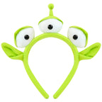 Three-Eyed Alien Headband Halloween Monster Plush Cute Headwear Hat Accessories for Theme Party Girls and Kids