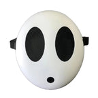 Game Bros Shy Guy Mask Cosplay Funny Unisex Adlut Plastick Masks Halloween Carnival Party Costume Props Masquerade Cartoon Chara