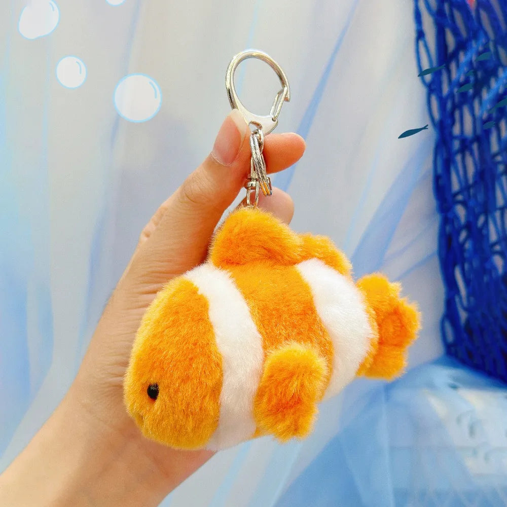 Plush Key Chains Bag Hanging Pendant Car Key Ring Mini Rabbit Hair Bow Bag Strap Cute Bunny Couple Keychain