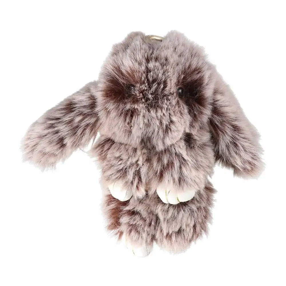 Pendant Plush Toy Bags Pendant Jewelry Ornament Fluffy Toy Doll Plush Bunny Keyring Plush Bunny Keychain Rabbit Fur Keychain