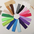 Elastic Hair Band Fashion Headbands Solid Color Knitted Sports Running Fitness Yoga Hair Bands Makeup Hair Accessories For Women