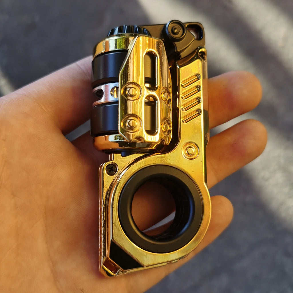 EDC Fidget Sliders Fidget Toys Tuning Fork Fidget Spinner Magnetic Push Egg Mechanical Ratchet Slider Crisp Sound