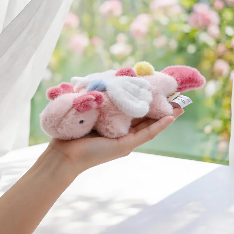 12 Colors 25cm 33cm Cute Fly Dargon Plush Toy Creative Colorful Dargon Soft Doll Work Buddy Sleep Soothing Doll Children Gift
