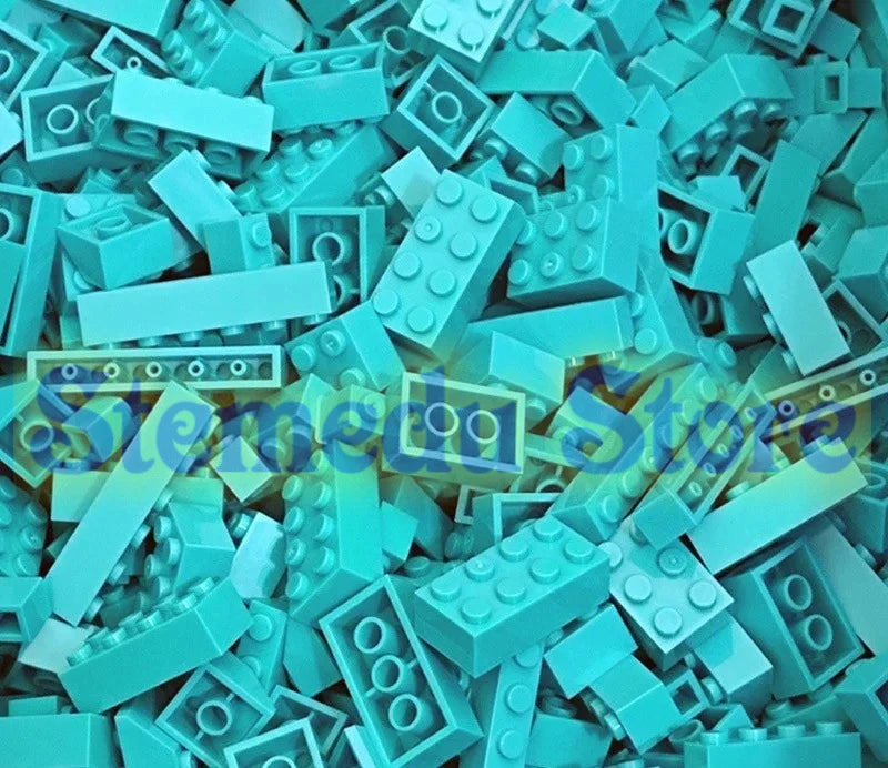 125/250g Building Blocks Bulk Lot Pack Sorted By Color Bricks Block Plate Small Particles Bulk Compatible LeDUO
