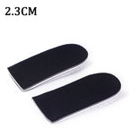 1Pair Height Increase Insoles Unisex Shoes Insole Height Lift Adjustable Cut Shoe Heel Insert Taller Support Absorbant Foot Pads
