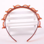 Double Bangs Twist Hair Clip Headband for Women