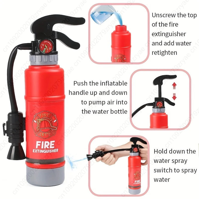 Mini Fun Fire Extinguisher, Novelty Water Toys, Playful Gadget | Lightweight Toy, Durable Plastic, Fun Outdoor Toy, Beach Toy