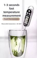 Kitchen Thermometer for Cooking Digital Temperature MeasuringTool for Meat Electronic Food Thermometer LCD Display Food