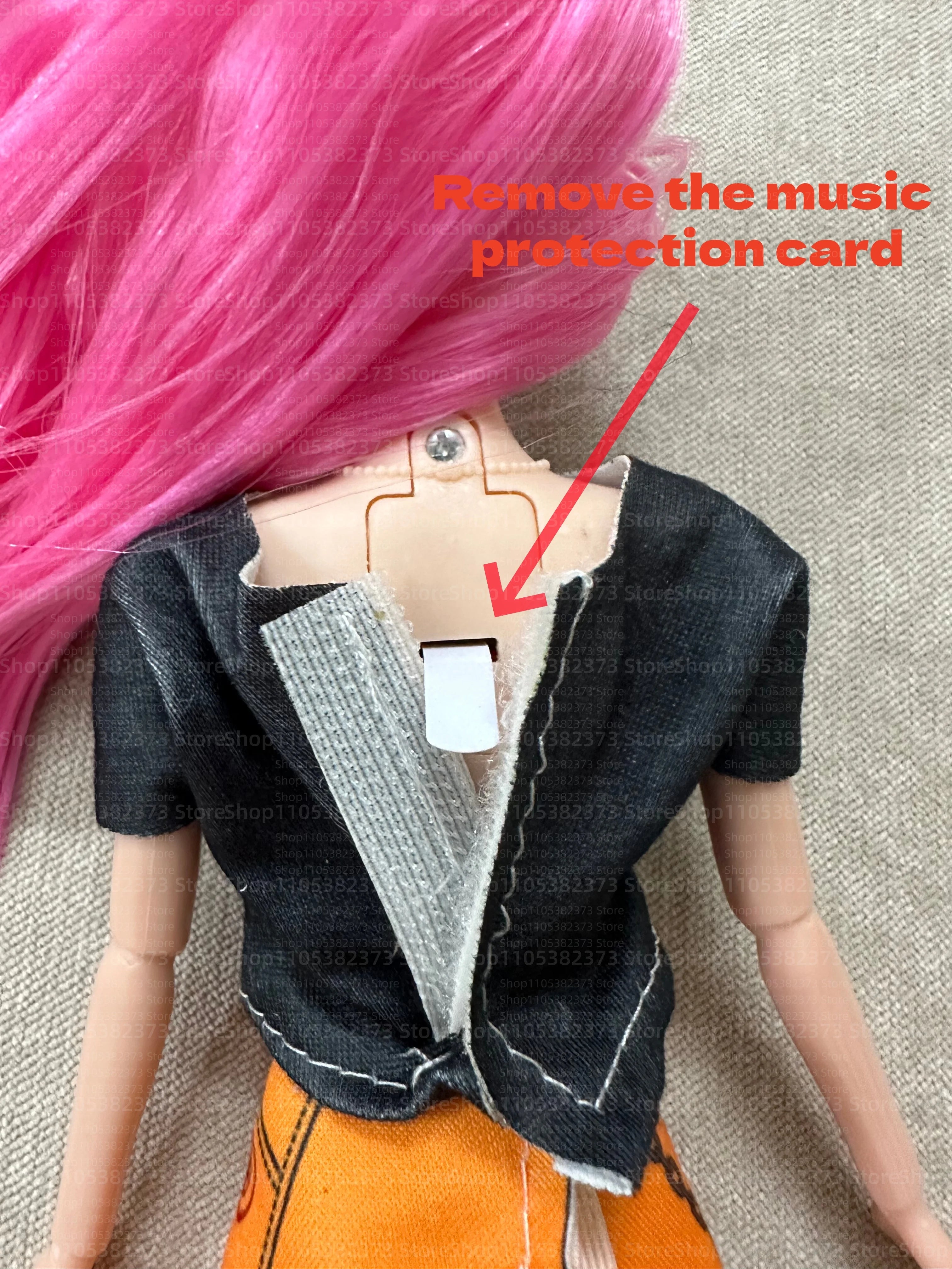 Kpop Rumi Mira Zoey Vinyl Doll Anime Hunters Girl 11 Inch Articulated With Theme Music Cute Toy 3PCS Set Gift for Kids Girl Fans