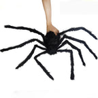 Large Black Spider for Halloween, Giant Spider Decoration, Professional Accessories, for Outdoor Yard, Scary Decoration