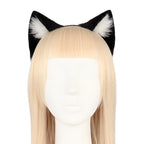 Unisex Cute Cartoon Dog for Cat Ears Shape Headband Multi Color Hair Hoop Makeup Live Broadcast Christmas Party Headpiec