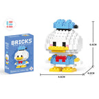 Disney Zootopia Small LinaBell Building Blocks Judy Nick Model Donald Duck Education Lotso Toys Mickey Mouse For Kids Birthday