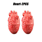 Horror Halloween Decoration Lifelike Bloody Severed Limbs Set Terrifying Fake Body Parts for Haunted House Prank Party
