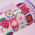NEW Knitted Headband Bohemian Style Summer Seaside Vacation Handmade Head Band Hair Accessories for Women Girls
