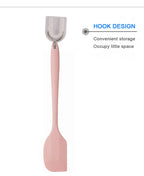 Silicone cream spatula Non-stick butter spatula Heat-resistant kitchen baking tools DIY cake baking tools