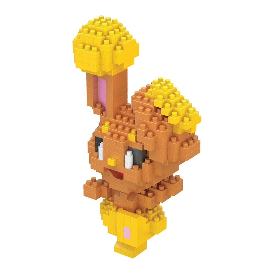 Pokemon Building Blocks Small Cartoon Mini Block Pikachu Charizard Eevee Mewtwo Anime Assemble Action Model Dolls Boys Toys