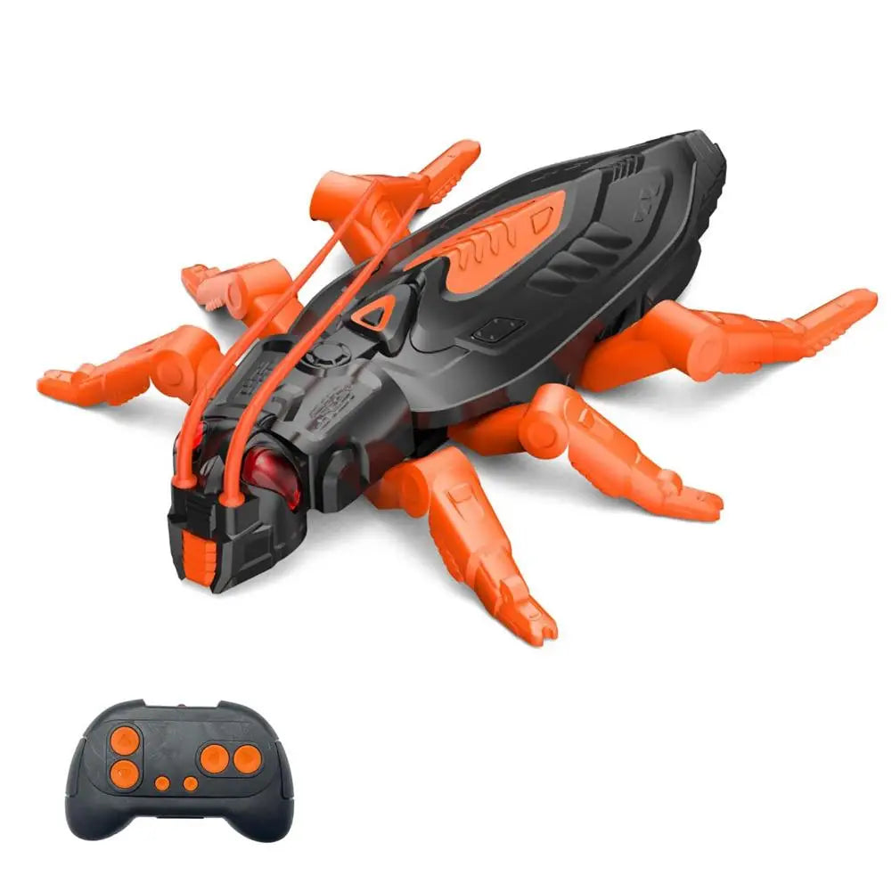 Realistic Biomimetic RC Wall Climbing Lizard Robot Toy, Remote Control Gecko that Climbs Glass & Smooth Walls for Children